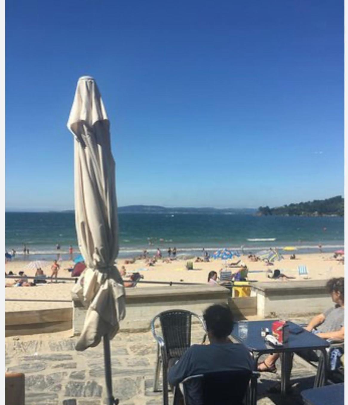 Apartamento A Pie De Playa En Mino Buitenkant foto